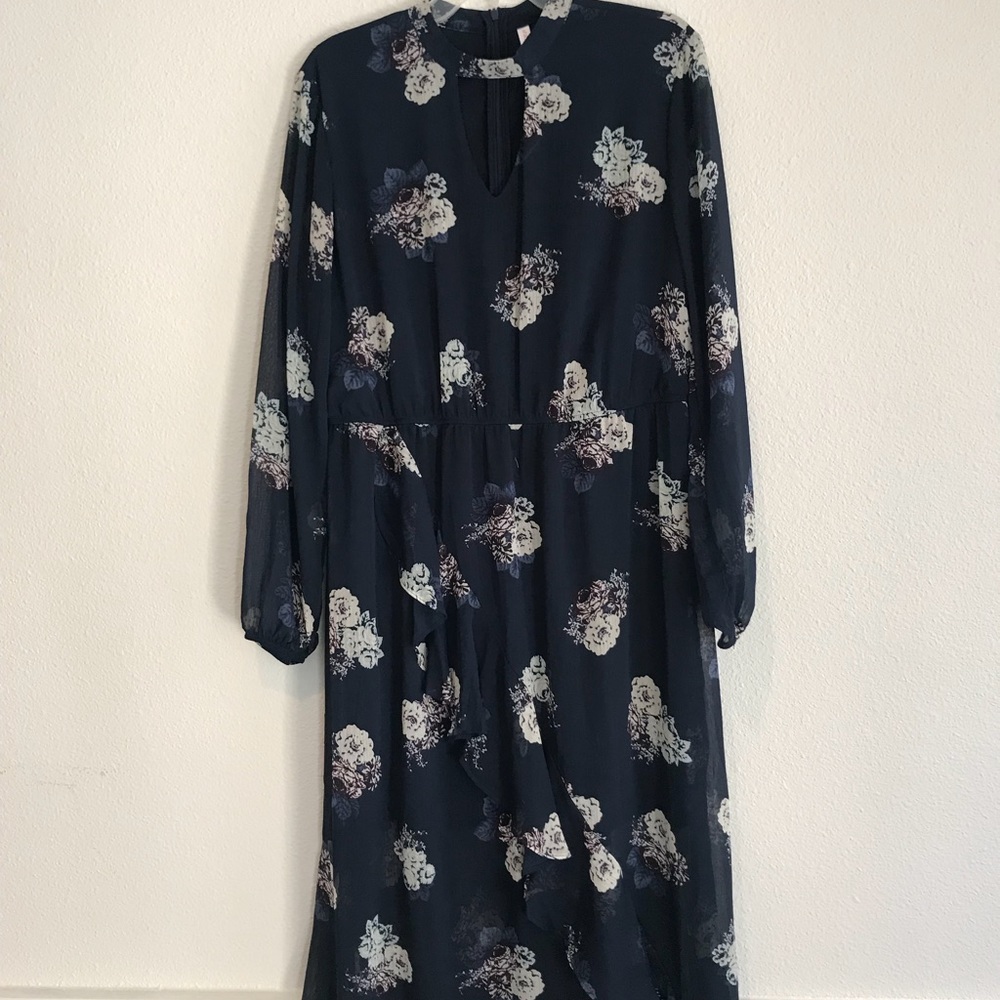 ||Floral high low dress||